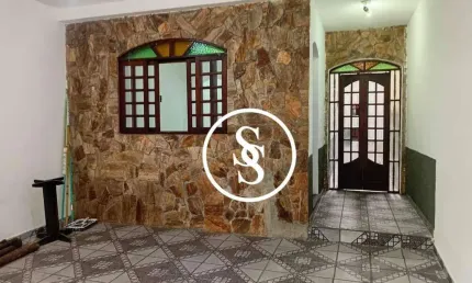 Sobrado com 4 dormitórios à venda, 200 m² por R$ 670.000,00 - Piraporinha - Diadema/SP