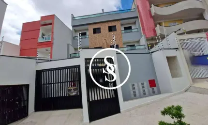 Apartamento novo sem condomínio com 130 m² de área total privativa, 3 dormitórios, 2 vagas de garagem, por r$ 580.000,00 - bairro paraíso - santo andr