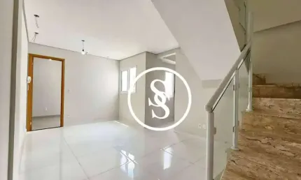 Cobertura duplex com 99 m² de área total privativa, 2 dormitórios e 2 vagas de garagem, por r$ 580.000,00 - nova gerty - são caetano do sul/sp