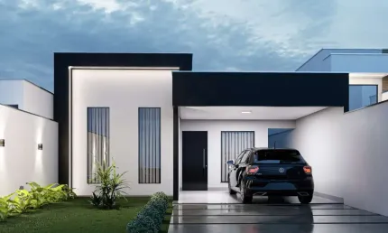 Casa à venda de 2 quartos no setor  bosque sereno residencial, senador canedo, go