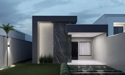 Casa à venda de 2 quartos no setor  bosque sereno residencial, senador canedo, go