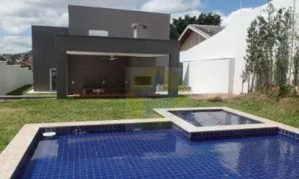 Casa Alto Padrão residencial à venda, Vila Santista, Atibaia.