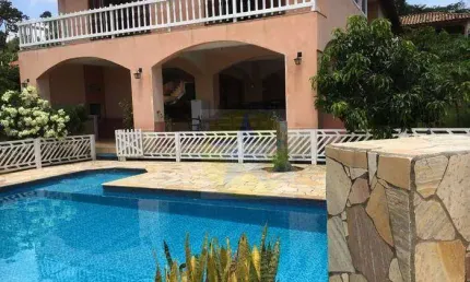 Bela casa alto padrão à venda em atibaia sp - estuda permuta por imóveis em atibaia !!
