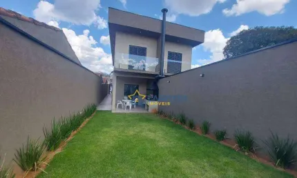 Casa Moderna de 3 Suítes à Venda em Alvinópolis, Atibaia/SP - Espaçosa e com Espaço Gourmet