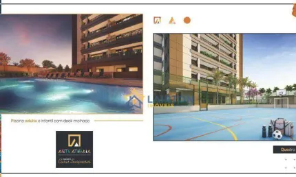 Apartamento Novo com 2 Dormitórios à Venda - 68 m² - Jardim Alvinópolis, Atibaia/SP