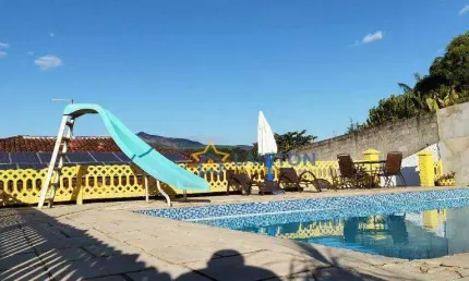 Chácara com 4 dormitórios à venda, 1000 m² por r$ 900.000,00 - jardim estância brasil - atibaia/sp