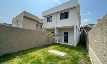 Sobrados Novos de 83m² com 2 Dormitórios em Jardim Maristela II, Atibaia - $ 450.000