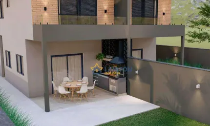 Casa à venda, 132 m² por r$ 820.000,00 - jardim dos pinheiros - atibaia/sp