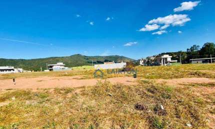 Terreno em condomínio fechado à venda na Vila Santista, Atibaia 