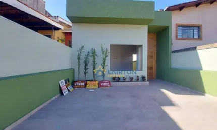 Casa térrea com 3 dormitórios, suíte e área gourmet à venda no jardim das cerejeiras, atibaia