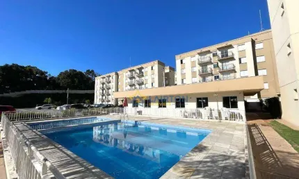 Apartamento com 2 dormitórios à venda no Residencial Aquarela Atibaia, Caetetuba – 48 m²