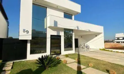 Casa em condomínio fechado com 3 quartos à venda na Avenida Prefeito Pilzio Nunciatto di Lelli, Loteamento Ilha de Capri, Salto
