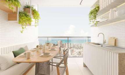 Apartamento para Venda em João Pessoa, Aeroclube, 3 dormitórios, 2 suítes, 3 banheiros, 2 vagas