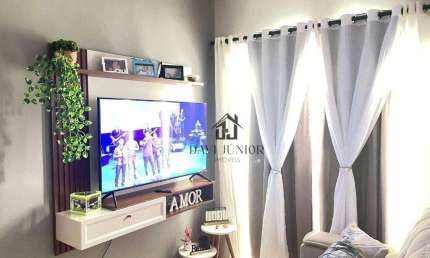 Apartamento com 2 dormitórios à venda, 49 m² por R$ 315.000,00 - Caguaçu - Sorocaba/SP
