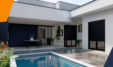 Casa à venda, 188 m² por r$ 1.450.000,00 - condomínio pampulha jardim residencial - sorocaba/sp