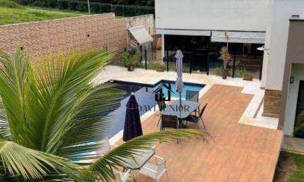 Casa com 5 suites a venda por R$ 4.000.000 ou aluguel por R$ 17.000/mês - Condomínio Fazenda Jequitibá - Sorocaba/SP
