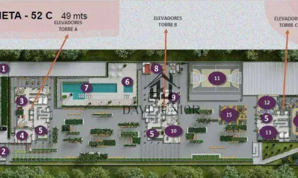 Apartamento com 1 dormitório, 49 m² - venda por R$ 534.000,00 ou aluguel por R$ 4.155,00/mês - Alto da Boa Vista - Sorocaba/SP