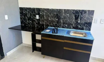Apartamento com 1 dormitório para alugar, 30 m² por r$ 750/mês - jardim nova aparecidinha - sorocaba/sp
