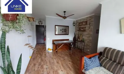 Apartamento com três dormitórios,  com 68 m², vila emir