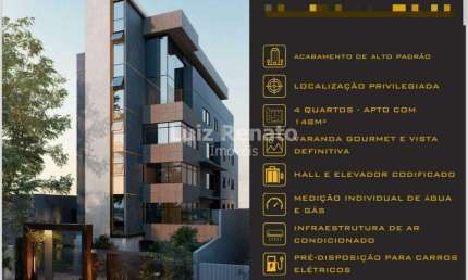 Apartamento com 4 quartos à venda na Rua Pedro Dutra, Jaraguá, Belo Horizonte