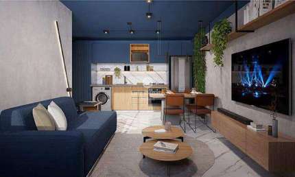 Apartamento 1 ou 2 quartos, 30m² a 63m², 1 vaga de garagem, à venda no Lourdes.
