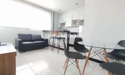 Apartamento com 1 quarto para alugar na Rua Bernardo Guimarães, Lourdes, Belo Horizonte