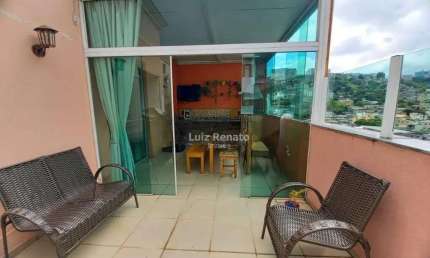 Cobertura com 2 quartos à venda na Rua Professor Tavares Paes, Jardim América, Belo Horizonte
