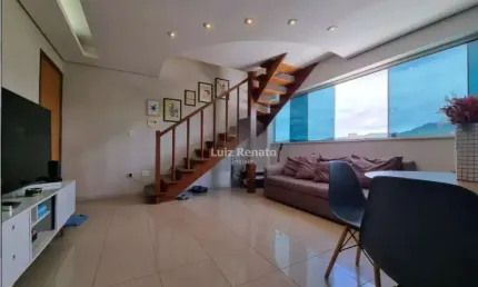 Cobertura com 3 quartos à venda na Rua Cristal, Santa Tereza, Belo Horizonte