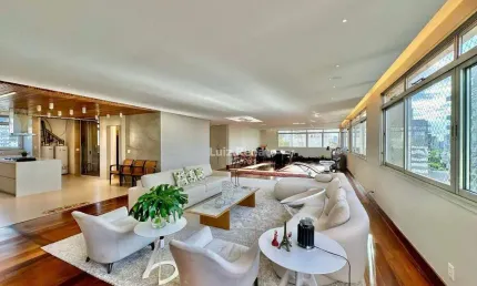 Apartamento com 4 quartos à venda na Rua Professor Estevão Pinto, Serra, Belo Horizonte