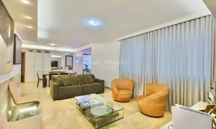 Apartamento com 4 quartos à venda na Rua Espírito Santo, Lourdes, Belo Horizonte