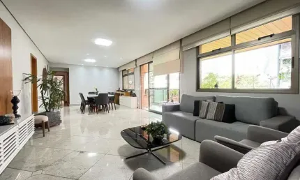 Apartamento com 4 quartos à venda na Rua Ceará, Funcionários, Belo Horizonte