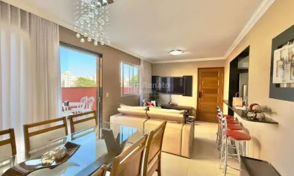 Apartamento área privativa de 3 quartos para alugar no sagrada família