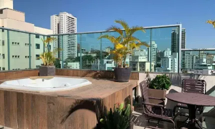Cobertura para aluguel, 2 quartos, 138m² de área no são pedro