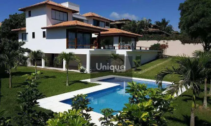 Casa com 4 dormitórios para alugar, 300 m² por r$ 12.583,33/dia - alto de búzios - armação dos búzios/rj
