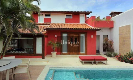 Casa com 5 dormitórios para alugar, 300 m² por r$ 15.791,67/mês - geribá - armação dos búzios/rj