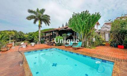 Casa com 4 dormitórios à venda, 360 m² por R$ 4.500.000,00 - Alto de Búzios - Armação dos Búzios/RJ