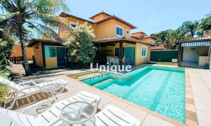 Casa com 4 dormitórios para temporada, 180 m² - Ferradura - Armação dos Búzios/RJ