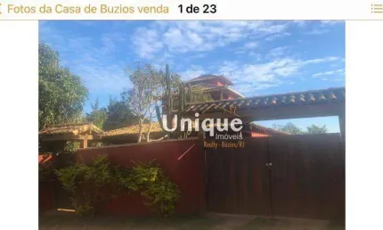 Casa com 3 dormitórios à venda, 216 m² por R$ 850.000,00 - Arpoador da Rasa - Armação dos Búzios/RJ