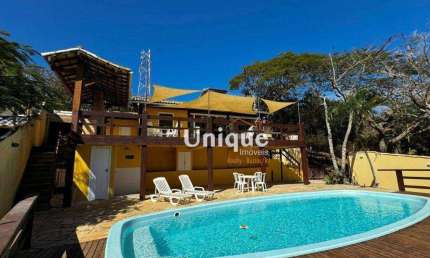 Casa com 3 dormitórios para alugar, 350 m² por R$ 7.704,39/mês - Ferradurinha - Armação dos Búzios/RJ