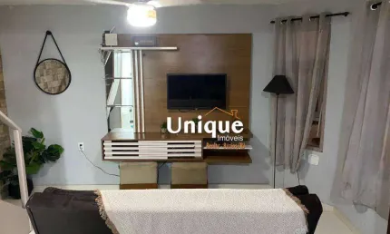 Apartamento em condomínio de dois quartos perto da praia de geriba