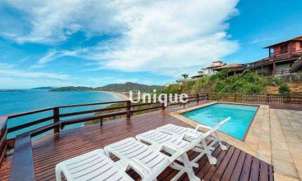 Casa com vista mar e 4 quartos à venda, 230m² por R$ 3.700.000 - Geribá - Armação dos Búzios/RJ