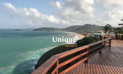 Casa com linda vista mar por R$ 4.000.000 - Geribá - Armação dos Búzios/RJ
