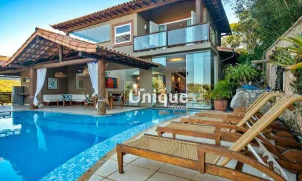 Casa com 6 dormitórios à venda, 850 m² por R$ 6.900.000,00 - Ferradura - Armação dos Búzios/RJ