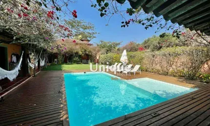 Casa com 6 dormitórios à venda, 500 m² por R$ 7.000.000,00 - Manguinhos - Armação dos Búzios/RJ