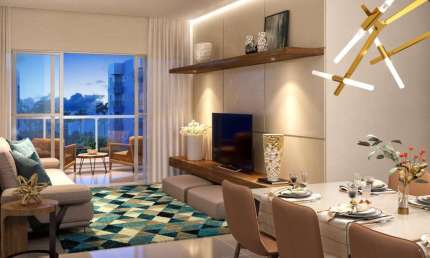 Apartamentos á venda , 4 Quartos sendo 2 suítes, 124m², 2 vagas - Praia de Itaparica - Vila Velha/ES