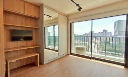 Studio 24m2, 1 dorm. (suite), para venda e locação, ao lado do Shopping Eldorado, Pinheiros, São Pa