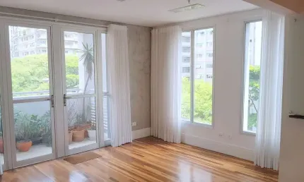 Sala comercial 42m² com 1 banheiro, copa e 1 vaga, com renda, na haddock lobo próximo a paulista -