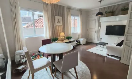 Apartamento mobiliado 80m² 2 dormitórios com closet 1 vaga para locação, cerqueira césar, são paulo