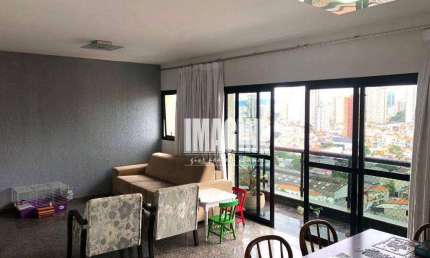 Apto na Água Rasa com 4 Dorms sendo 2 Suítes, 3 Vagas, 160m²