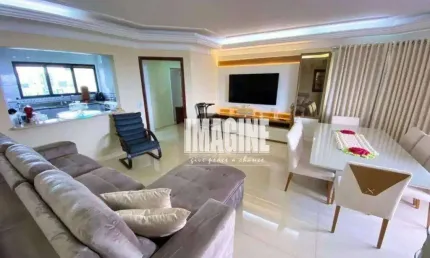 Apartamento no Tatuapé com 3 Dormitórios sendo 3 Suítes, 3 Vagas, 127 m²